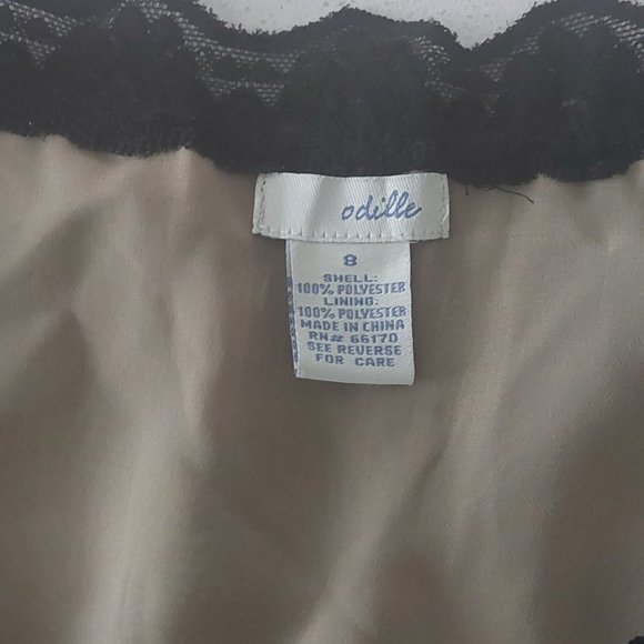 Odille Black Lace Top 8 - Picture 6 of 9